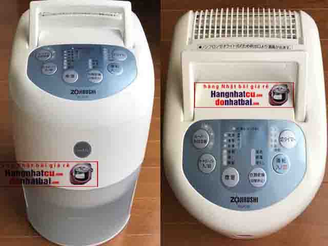 Máy sấy quần áo, hút ẩm Zojirushi Nhật bãi Ion RV-HC60 điện 100V